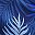 Blue Palm Leaf
