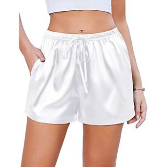 Ekouaer Womens Pajama Short Casual Sleep Shorts Summer Lounge Sleep Pj Short