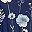 Dark Blue Flower