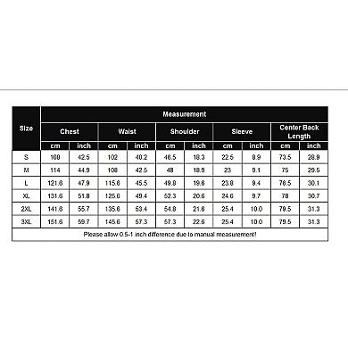 COOFANDY Mens Short Sleeve Button Down Shirt Lightweight Casual Shirts for Vacation Shirts