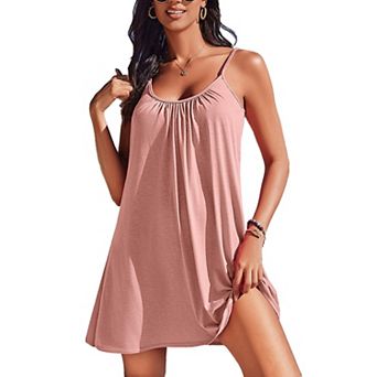Ekouaer Womens Bathing Suit Cover Up Summer Swim Beach Spaghetti Strap Swimwear Swimsuit