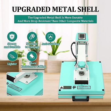 Danolapsi Heat Press Machine with Fast Heating & Adjustable Pressure