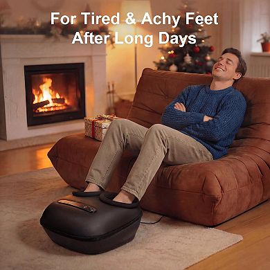 Nekteck Shiatsu Foot Massager with Soothing Heat & Deep Kneading -Upgraded version
