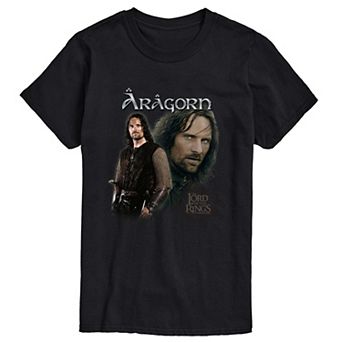 Big & Tall The Lord of the Rings Aragorn Graphic Tee