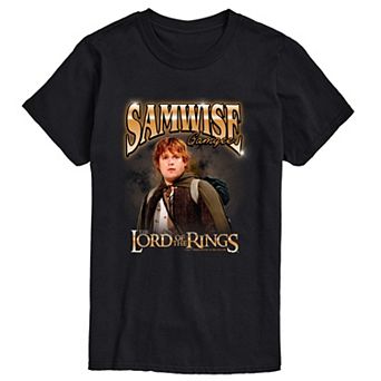 Big & Tall The Lord of the Rings Samwise Gamgee Graphic Tee