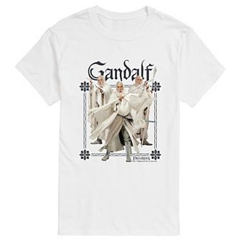Big & Tall The Lord of the Rings Gandalf Graphic Tee