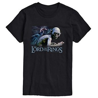 Big & Tall The Lord of the Rings Gollum Collage Graphic Tee