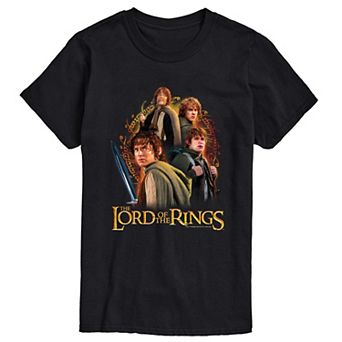 Big & Tall The Lord of the Rings Group Graphic Tee