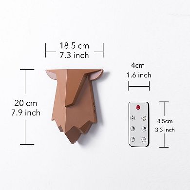 Elk Wall Lamp Creative Projection Light for Home Decor