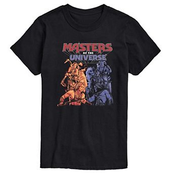 Big & Tall Masters Of The Universe Heroic & Evil Warriors Graphic Tee