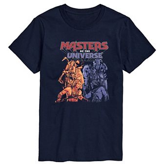 Big & Tall Masters Of The Universe Heroic & Evil Warriors Graphic Tee