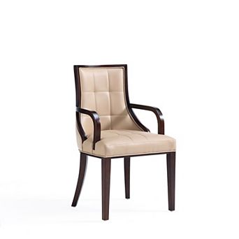 MANHATTAN COMFORT Fifth Avenue Upholstered Wood Dining Chair
