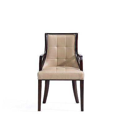 MANHATTAN COMFORT Fifth Avenue Upholstered Wood Dining Chair