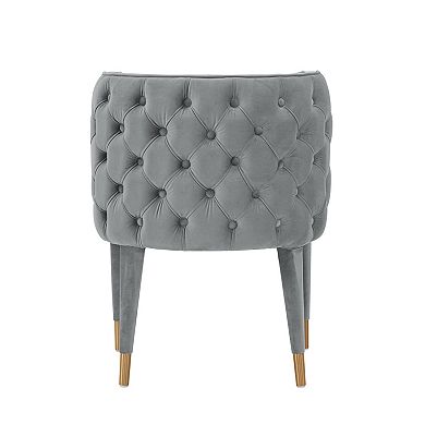 MANHATTAN COMFORT Maya Modern Velvet Upholstered Dining Chair