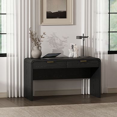 MANHATTAN COMFORT Grace Modern 54-Inch 2-Drawer Office Desk