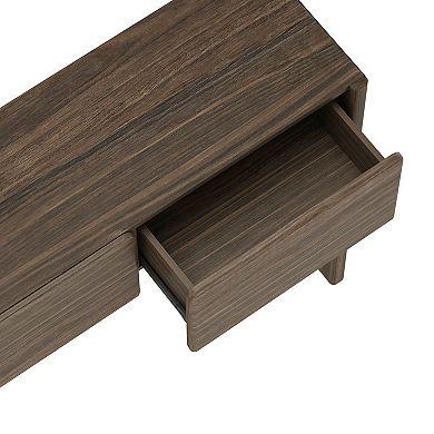 MANHATTAN COMFORT Linda Modern 60-inch 3-Drawer Console Table
