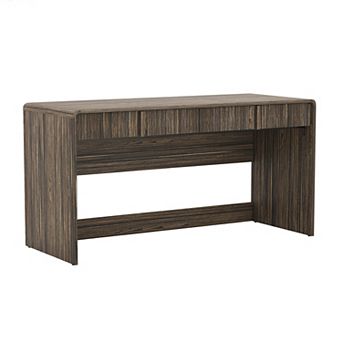 MANHATTAN COMFORT Novara 60-Inch Contemporary 2-Drawer Writing Desk