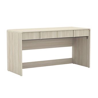 MANHATTAN COMFORT Novara 60-Inch Contemporary 2-Drawer Writing Desk