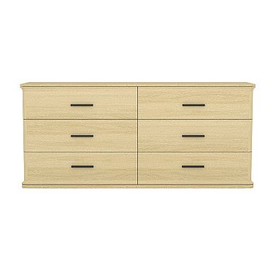 MANHATTAN COMFORT Clifford 6-Drawer Double Dresser