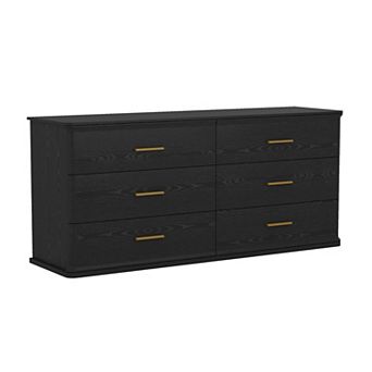 MANHATTAN COMFORT Clifford 6-Drawer Double Dresser