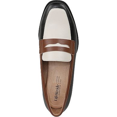 LifeStride Frankie Women's Moc Toe Loafers