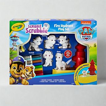 Crayola Scribble Scrubbie PAW Patrol Fire Hydrant Playset