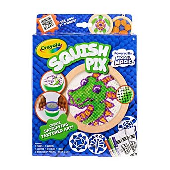 Crayola Squish Pix 3D Model Magic Art Kit