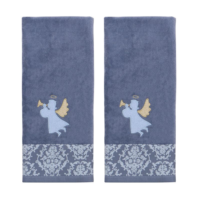 St. Nicholas Square® 2-Piece Holiday Angel Hand Towel Set