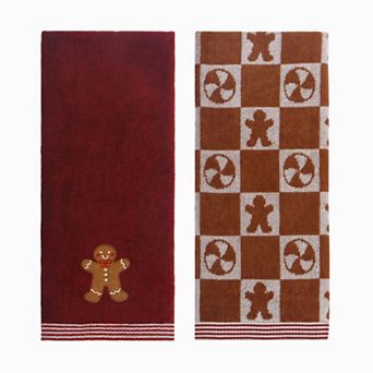 St. Nicholas Square® 2 pc Gingerbread Towel Set