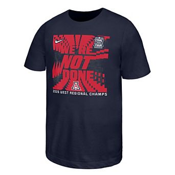 Youth Nike Arizona Wildcats 2026 NCAA Men's Basketball Tournament March Madness Final Four T-Shirt