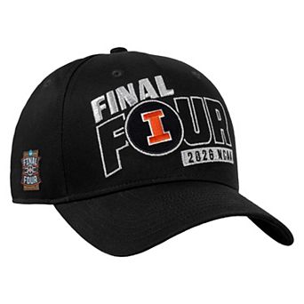 Men's Nike Illinois Fighting Illini 2026 NCAA Men's Basketball Tournament March Madness Final Four Locker Room Adjustable Hat