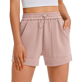 PINSPARK Women's Casual Summer Sweat Shorts Comfy Lounge Athletic Shorts with Pockets