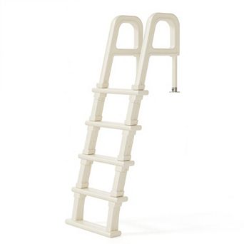 Heavy-Duty Adjustable In-Pool Ladder for Above-Ground Pools