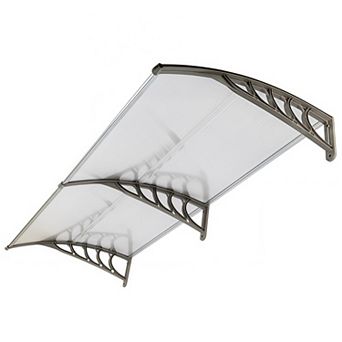 Household Door and Window Rain Cover Eaves Canopy with ABS Brackets