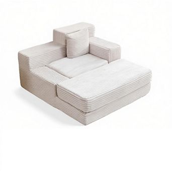 Oversized Sofa Bed Sleeper, High-Density Foam Cloud Couch