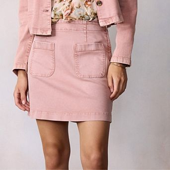 Women's LC Lauren Conrad Patch Pocket Mini Skirt