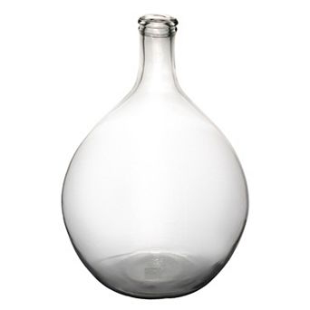Hello Honey Large Decorative Glass Bottle, Clear