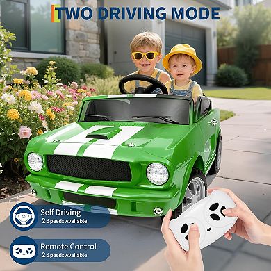 24V Kids Electric Car Ride on Cars,Remote Control, 2 Seater Battery Powered Vehicles