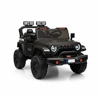 24V 2 Seater Ride on Car Truck with Remote Control, 44"-50" L Adjustable