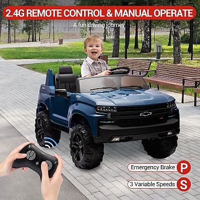 24V Electric Vehicle with Parent Remote Control for Toddlers & Kids