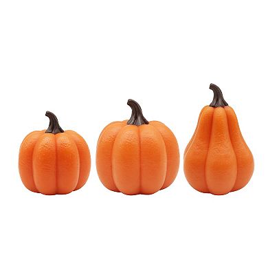Celebrate Together™ Fall 3-Pack LED Pumpkin Candles