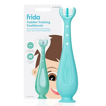 Frida Baby Grow-With-Me Training Toothbrush & Triple-Angle Cleaning Toothbrush Set