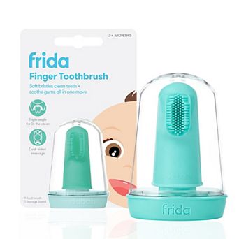 Frida Baby Dual-Sided Finger Toothbrush & Gum Massager