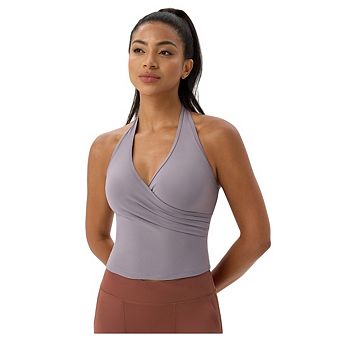 Women's Halter Tank Tops V-Neck Sleeveless Shirts Workout Tank Tops Camisole Casual Tank Shirt