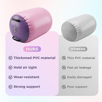 Inflatable Gymnastics Air Roller Barrel, Gymnastics Air Roller Air Barrel Inflatable Tumbling Mat