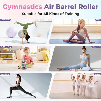 Inflatable Gymnastics Air Roller Barrel, Gymnastics Air Roller Air Barrel Inflatable Tumbling Mat