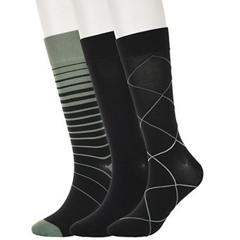 Men's Apt. 9® 3-Pack Patterned Socks