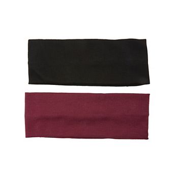 Emberly 2-Pack Ribbed Headwraps