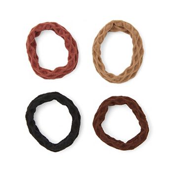 Emberly 20-Pack Textured Hair Ties