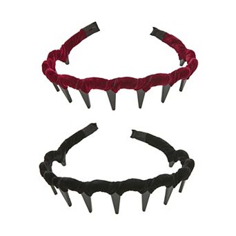 Emberly 2-Pack Velvet Wrap Headband Set